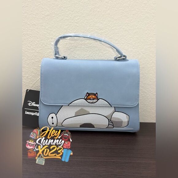 Loungefly Disney Big Hero 6 Baymax & Mochi Crossbody Bag